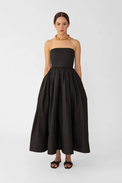 Sau Lee Harper Strapless Dress In Black