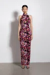 Sau Lee Hwa Maxi Dress In Pink Multi