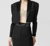 Sau Lee Indyah Blazer In Black In Black