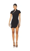 Sau Lee Ingrid Mini Dress In Black