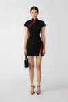 Sau Lee Isa Mini Dress In Black