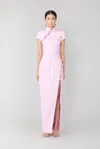 Sau Lee Isabella Maxi Dress In Pink | ModeSens