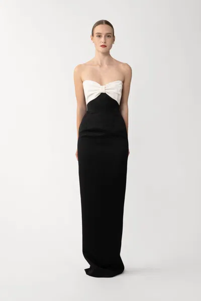 Sau Lee Jaclyn Gown In Black
