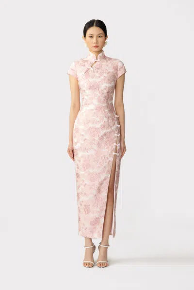 Sau Lee Josephine Jacquard Dress