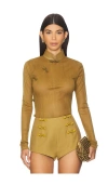 Sau Lee Kia Knit Top In Green
