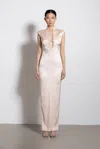 Shop Sau Lee Li Gown In Pink