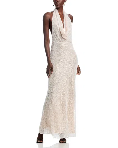 Sau Lee Lindsay Beaded Gown In White