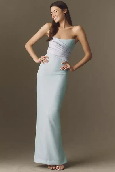 Sau Lee Loisa Gown In Blue
