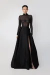 Sau Lee Lucie Maxi Skirt In Black