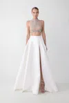 Sau Lee Lucie Skirt In White