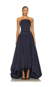 Sau Lee Madeleine Gown In Blue