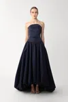 Sau Lee Madeleine Gown In Blue