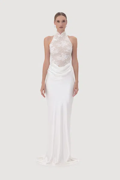 Sau Lee Marissa Gown In Animal Print