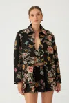 Sau Lee Miles Brocade Jacket In Multi