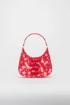 Sau Lee Mini Sau Jacquard Mini Bag In Lucky Red