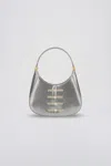 Shop Sau Lee Mini Sau Patent Mini Bag In Gunmetal