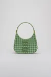 Sau Lee Mini Sau Tweed Mini Bag In Green Plaid