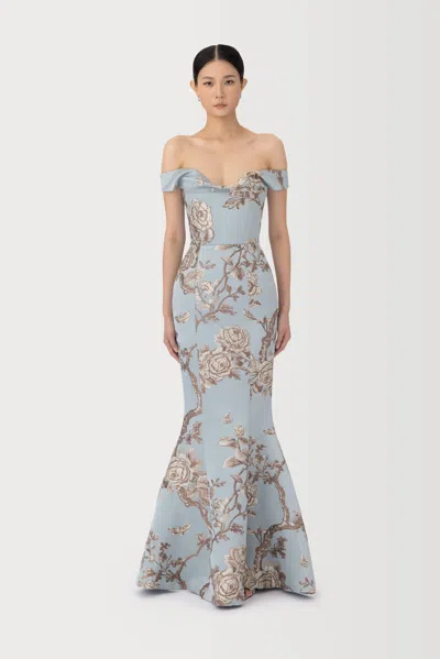 Sau Lee Natalya Brocade Gown