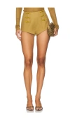 Sau Lee Niki Crepe Short In Green