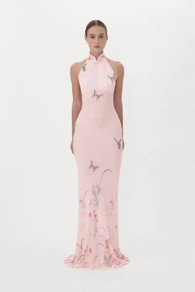 Sau Lee Nikita Dress In Pink