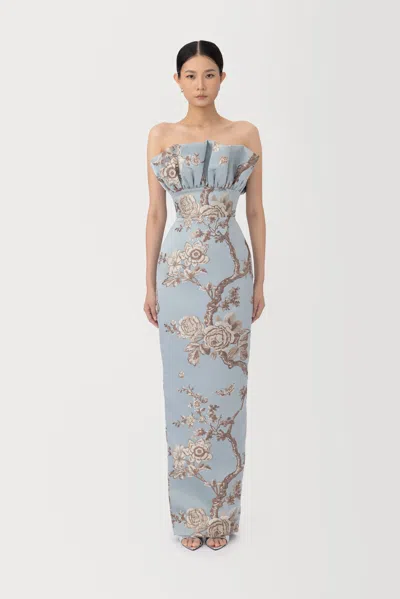 Sau Lee Noah Brocade Gown