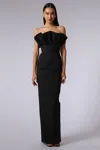 SAU LEE NOAH STRAPLESS COTTON GOWN