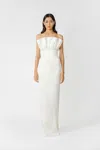 Sau Lee Noah Gown In Ivory