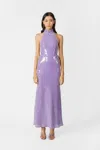 Sau Lee Ophelia Sequined Dress In Lavender