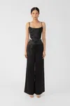 SAU LEE PADMA SATIN PANT