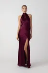 Sau Lee Penelope Gown In Bordeaux
