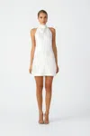 Sau Lee Hilly Dress In White