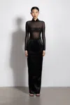 Sau Lee Po Gown In Black