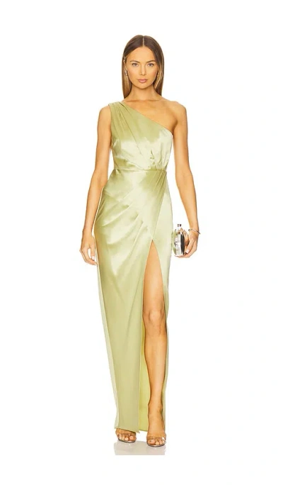 Sau Lee Preston Dress In Green