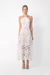 Sau Lee Rava Lace Midi Dress
