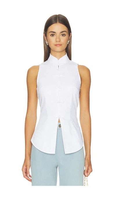 Sau Lee Rhoda Top In White