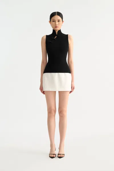 Sau Lee Rocco Skirt In White