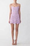 SAU LEE SAU LEE RORY LACE COCKTAIL DRESS