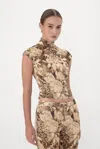 Sau Lee Rumi Top In Multi