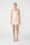 Sau Lee Sasha Lace Mini Dress