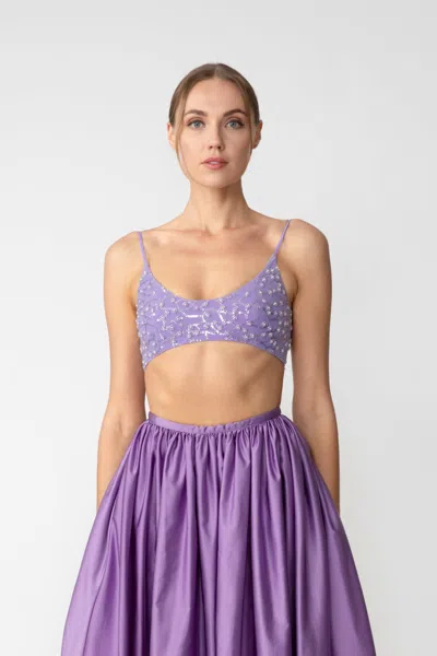 Sau Lee Savannah Top In Lavender
