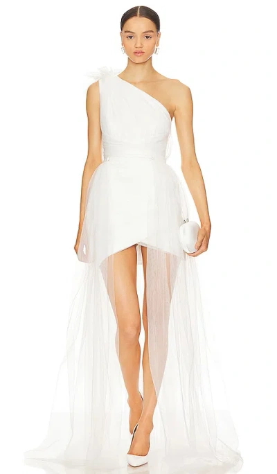 Sau Lee Sidney Dress In White