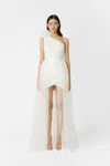 Sau Lee Sidney Dress In White