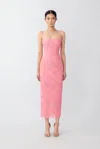 Sau Lee Sinead Dress In Rose Pink