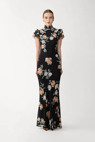 Sau Lee Stella Dress In Multi