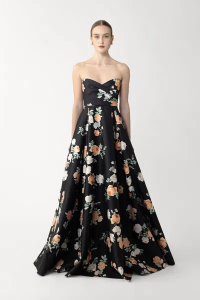 Sau Lee Tiffany Gown In Multi