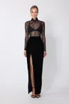 Sau Lee Vega Maxi Skirt In Black
