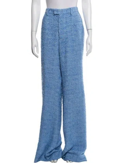 Pre-owned Sau Lee Wide Leg Pants W/ Tags In Blue