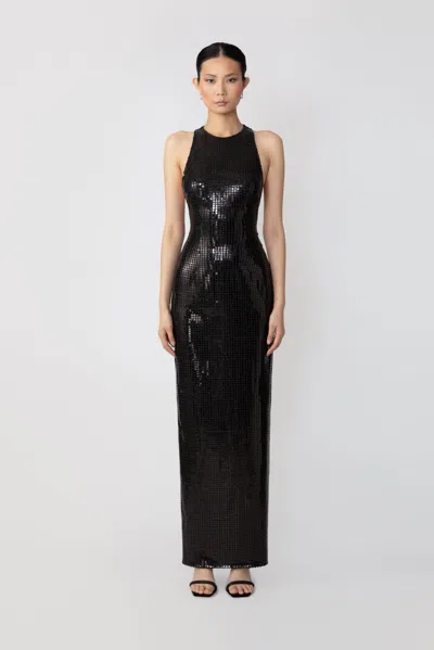 Sau Lee Willa Dress In Black