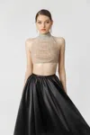 Sau Lee Zahara Top In Silver