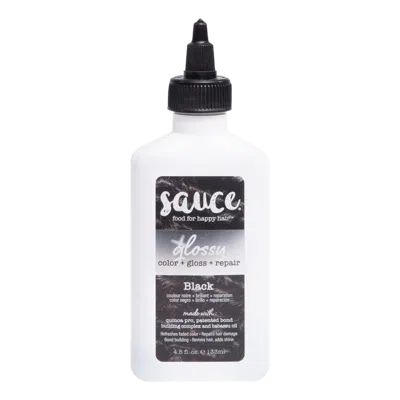 Sauce Beauty Glossy Color+gloss+repair - Black